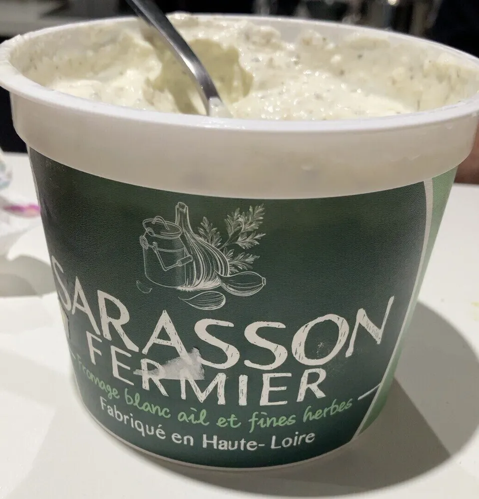 Fromage blanc ail et fines herbes
