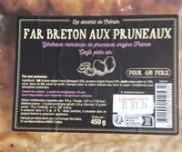 Far breton aux pruneaux