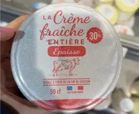 la crème fraîche entière
