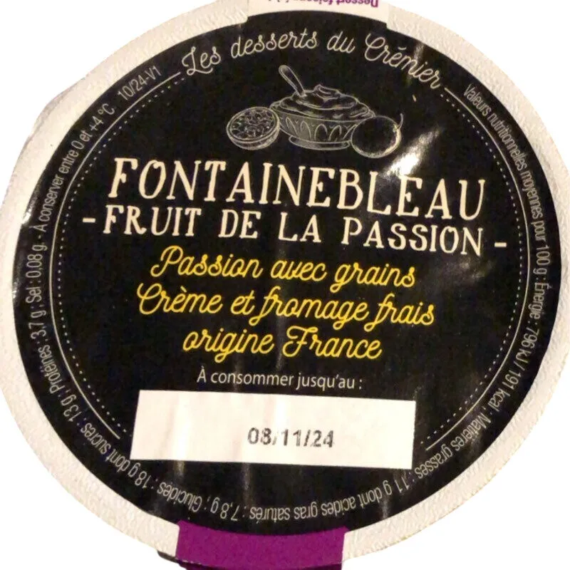 Fontainebleau - Fruit de la passion