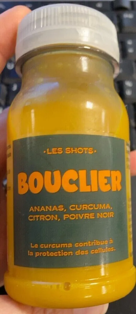 BOUCLIER ANANAS, CURCUMA, CITRON, POIVRE NOIR