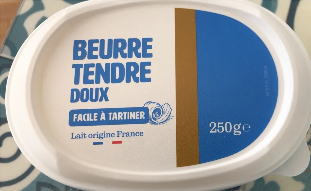 Beurre tendre doux