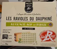 LES RAVIOLES DU DAUPHINÉ AU COMTÉ AOP ET PERSIL