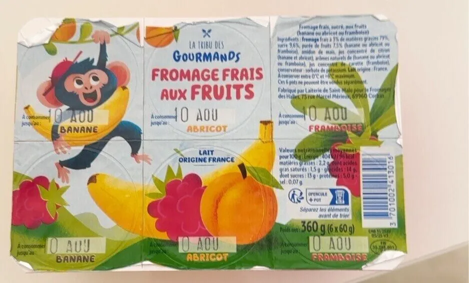FROMAGE FRAIS AUX FRUITS