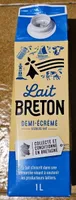 Lait breton demi-écrémé UHT