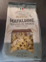 Mafaldine, tréfilées au bronze