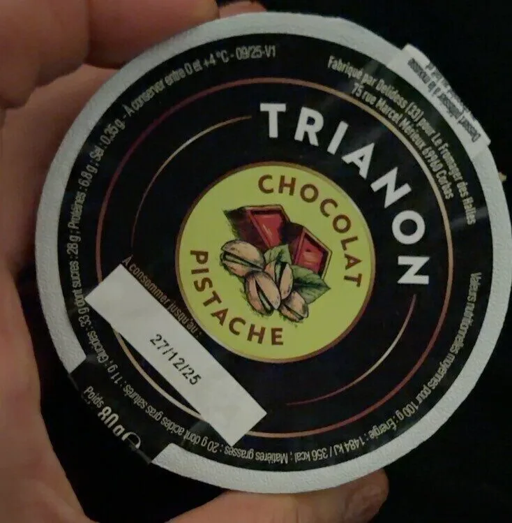 Chocolat pistache