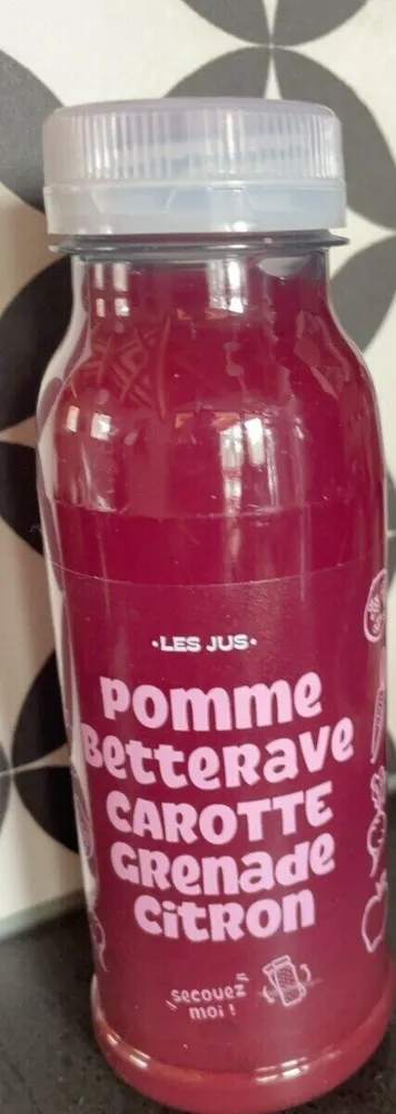 Pomme betterave carotte grenade citron