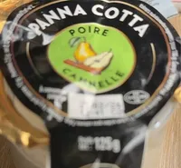 Panna Cotta Poire Canelle