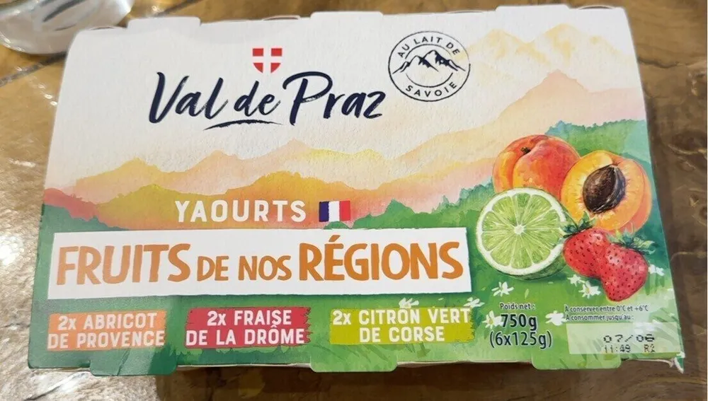 Yaourt Fruit De Nos Regions