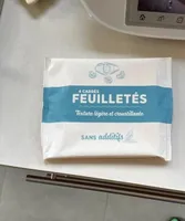 4 carrés feuilletés