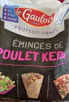 émincé de poulet kebab