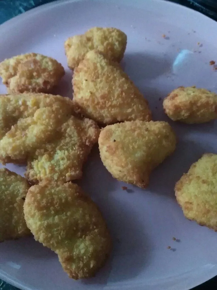 Pépites de poulet panées