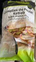 Lamelles de poulet kebab