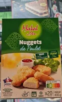 Nuggets de poulet halal