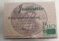 8 Madeleines Nature Bio