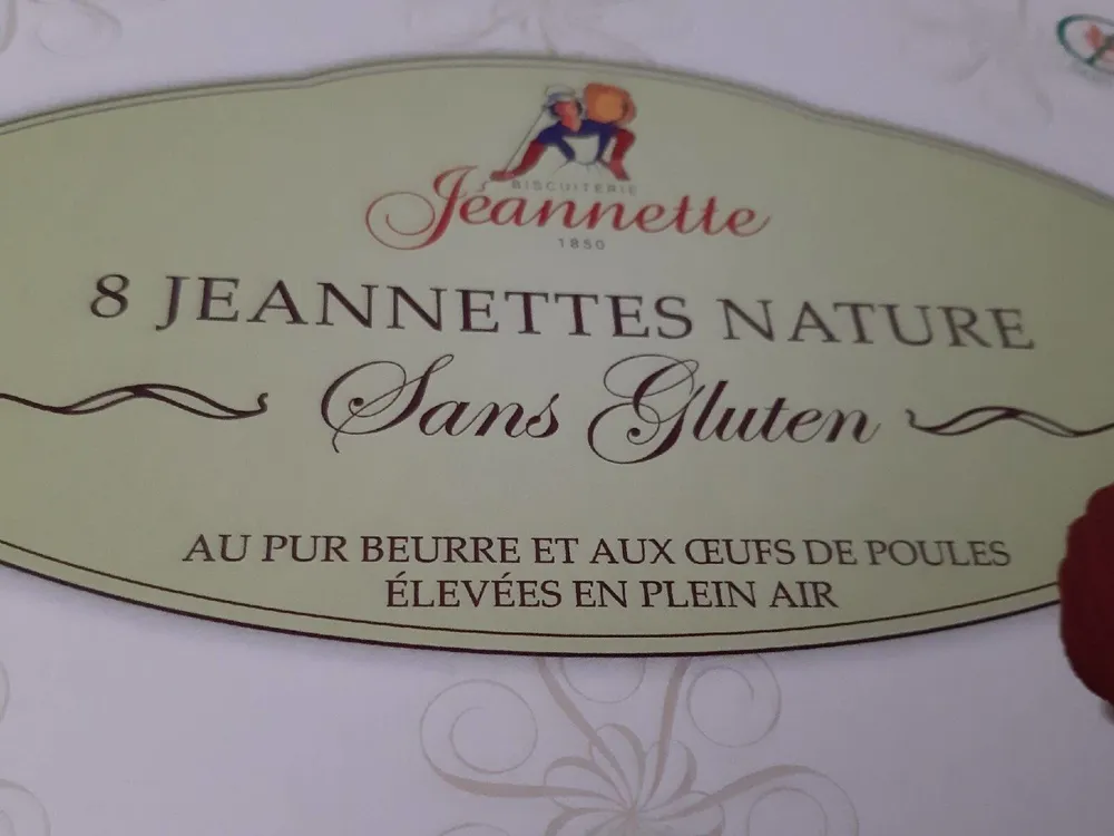 8 madeleines nature sans gluten