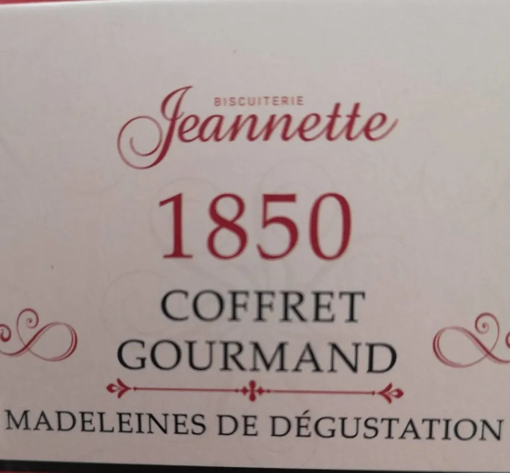 Boite de 8 madeleines nature GMS