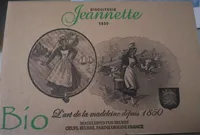 Boite de 10 madeleines Bio Citron