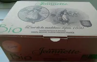 Boite de 10 madeleines BIO ORANGE