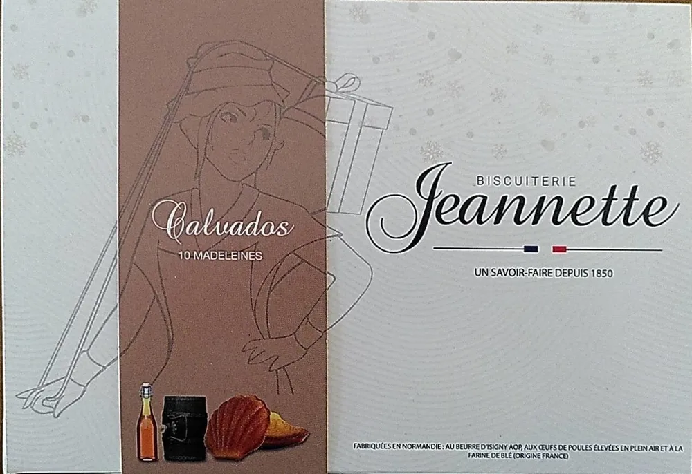 Madeleine au calvados