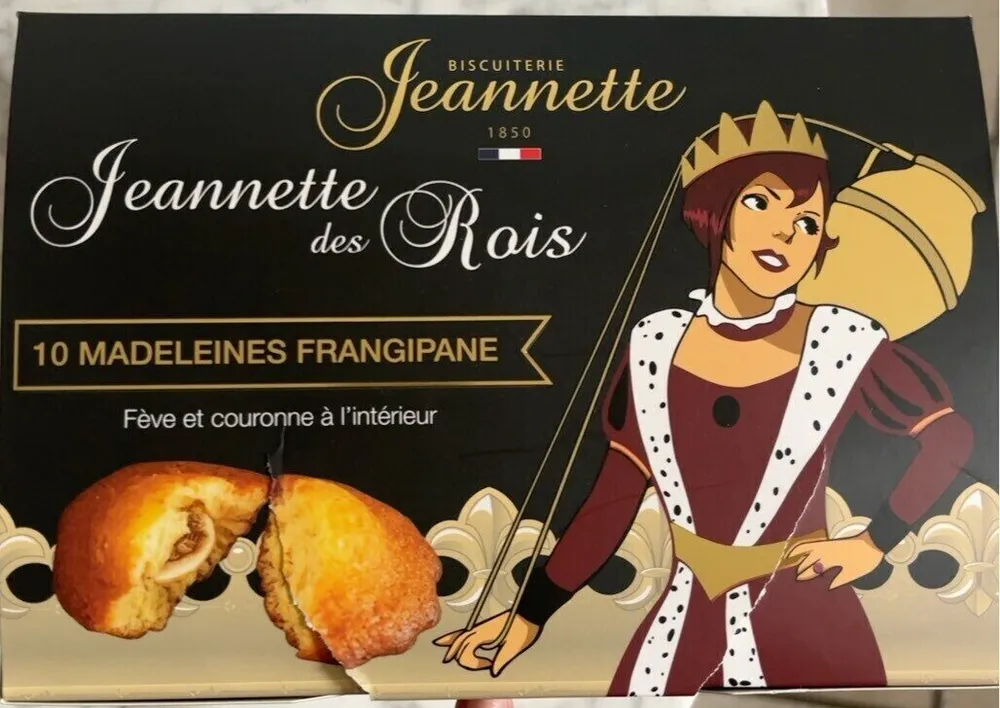 Madeleines frangipane Jeannette