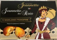 Madeleines frangipane Jeannette