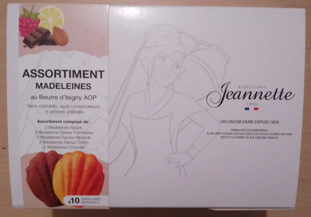 Assortiment Madeleines