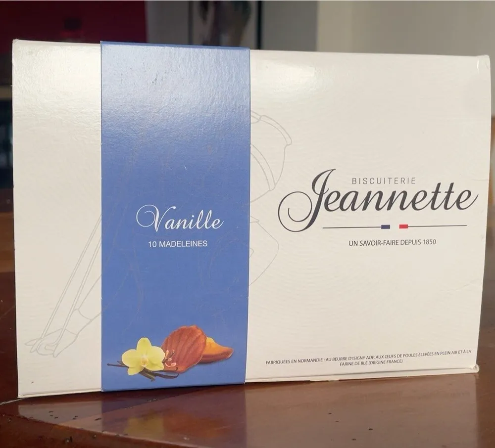 Madeleine a la Vanille