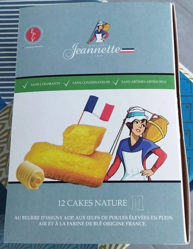12 Cakes natures