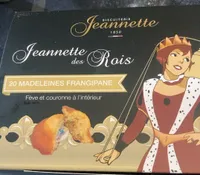 des Rois 20 MADELEINES FRANGIPANE