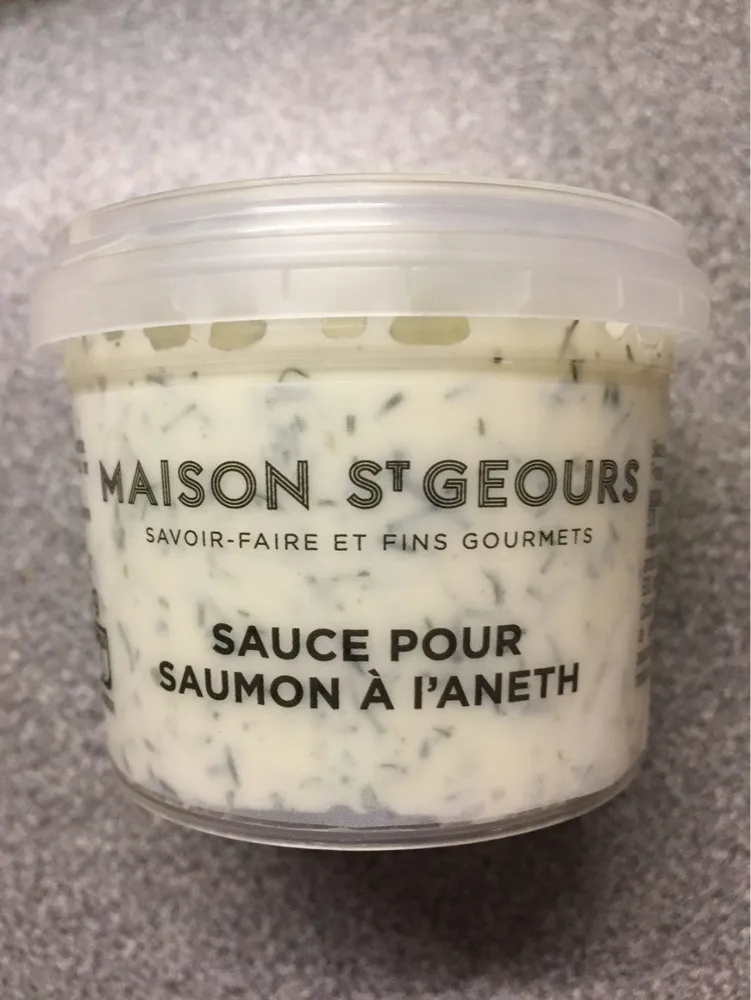 Sauce pour saumon à l'aneth