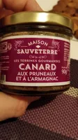 Les terrines gourmandes canard aux pruneaux et a l'Armagnac