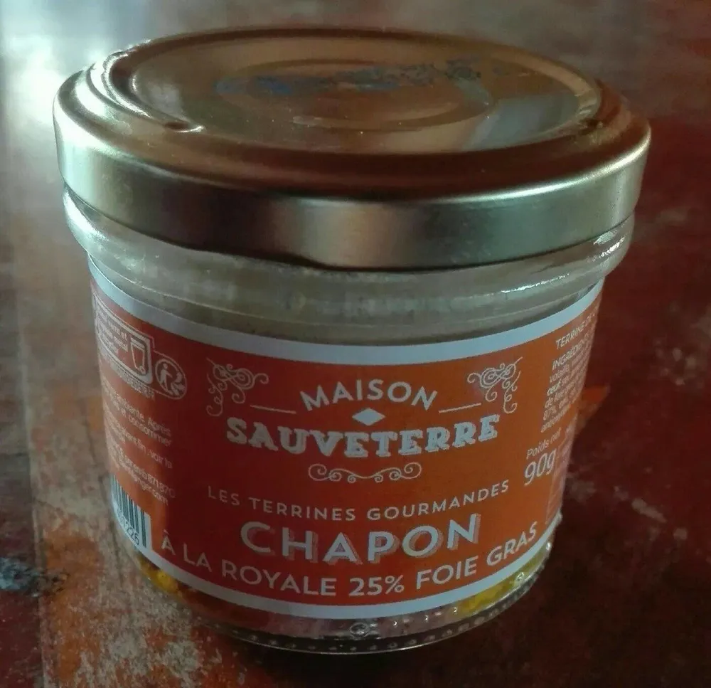 Chapon à la Royale 25% foie gras