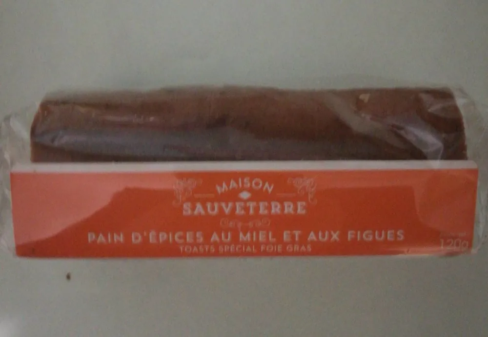 Pain d'épices au miel et aux figues