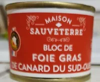 Bloc de foie gras de canard du sud-ouest