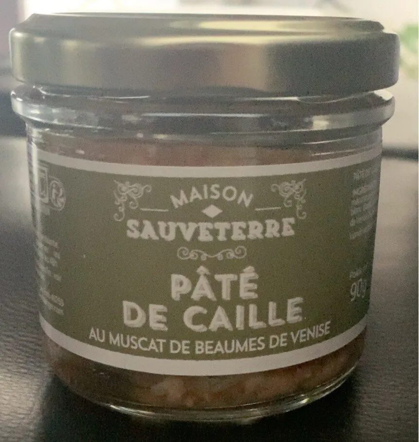 Pâté de Caille au muscat de Beaumes de Venise
