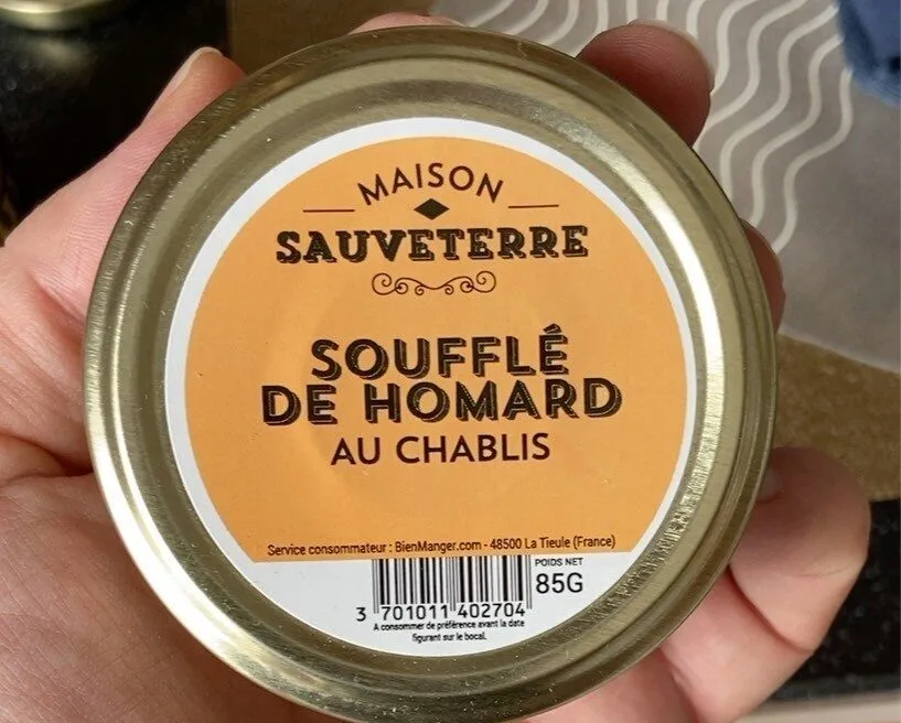 Soufflé de homard au chablis