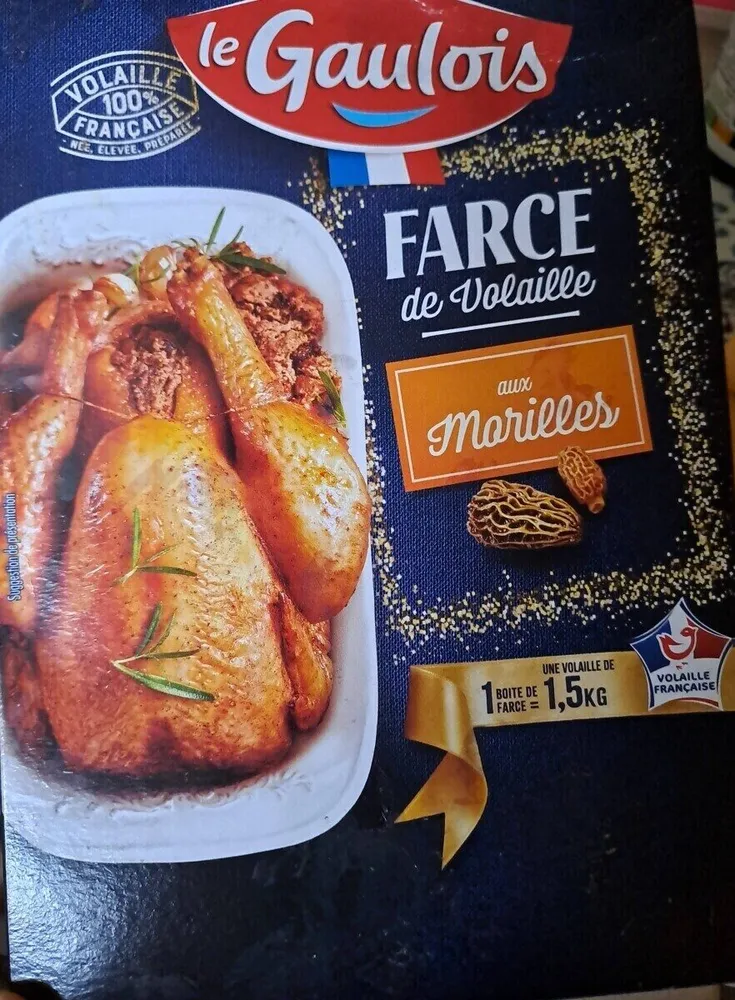 Farce de volaille aux Morilles