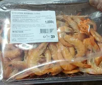 Crevettes entières cuites