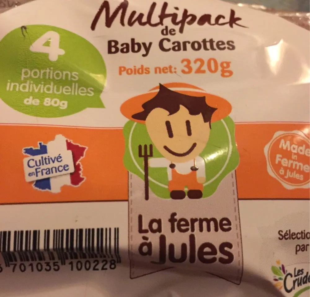 Multipack de baby carottes