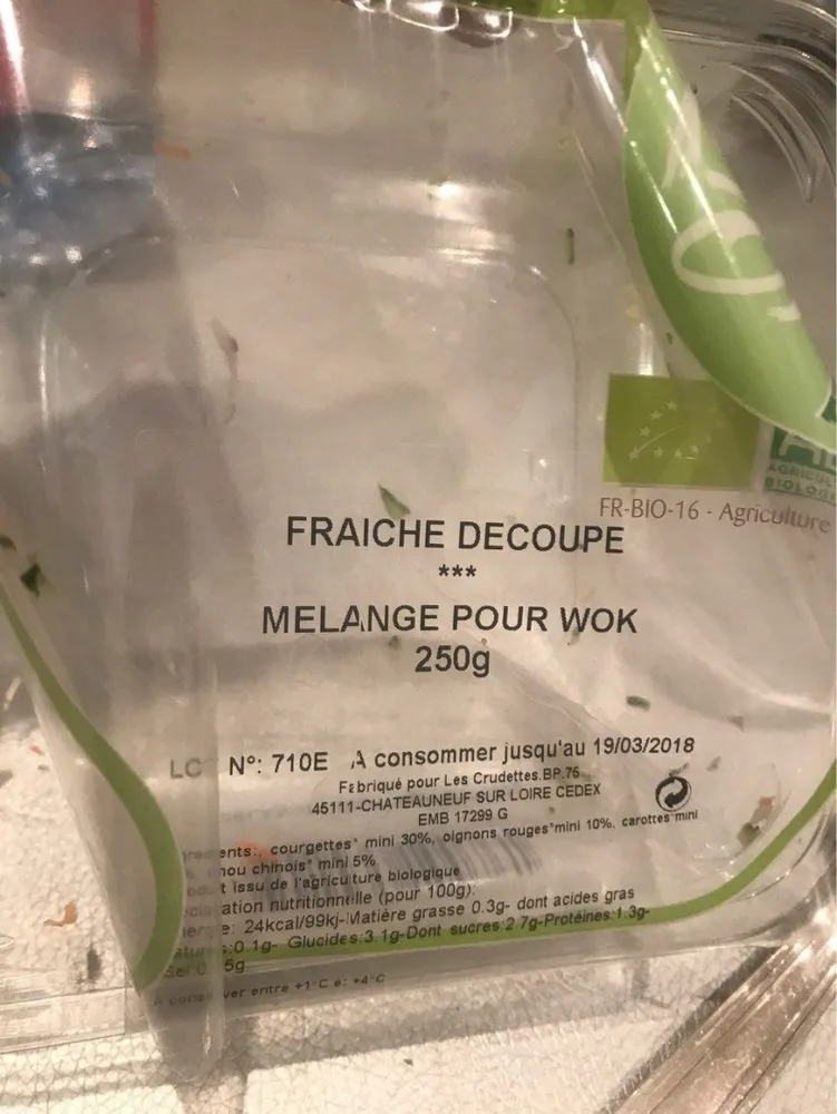 Melange pour wok