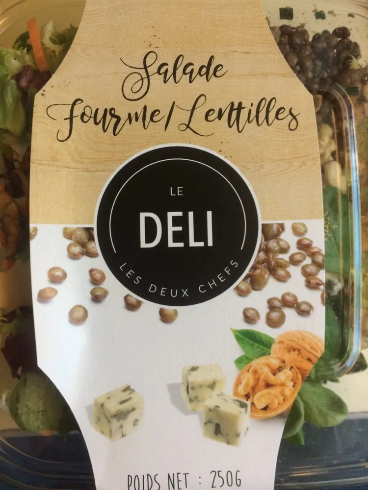 Salade Fourme Lentilles