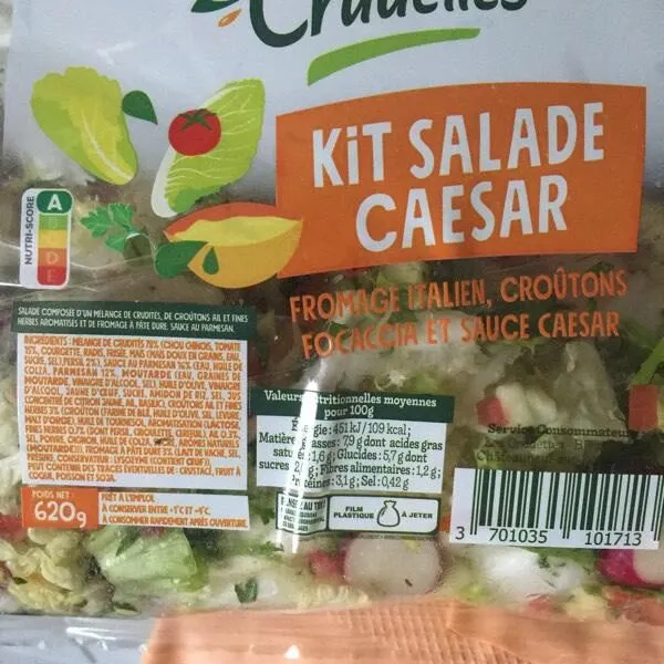 Kit salade Caesar