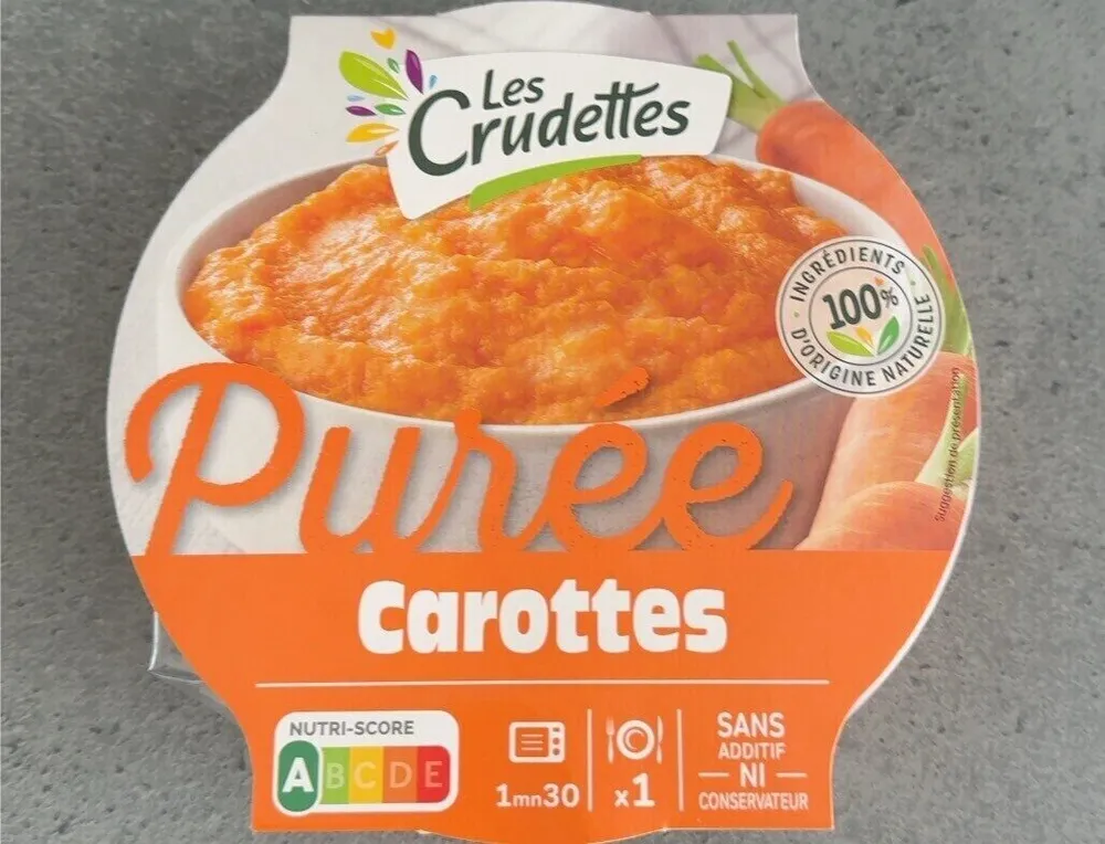 Purée de carottes