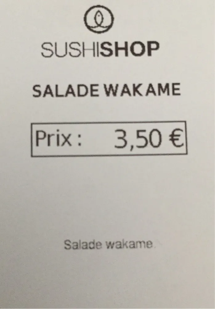 Salade Wakame