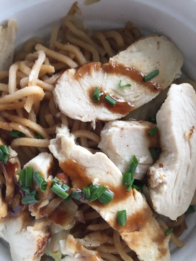 Nouilles au poulet