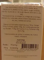 Rouleau de printemps saumon