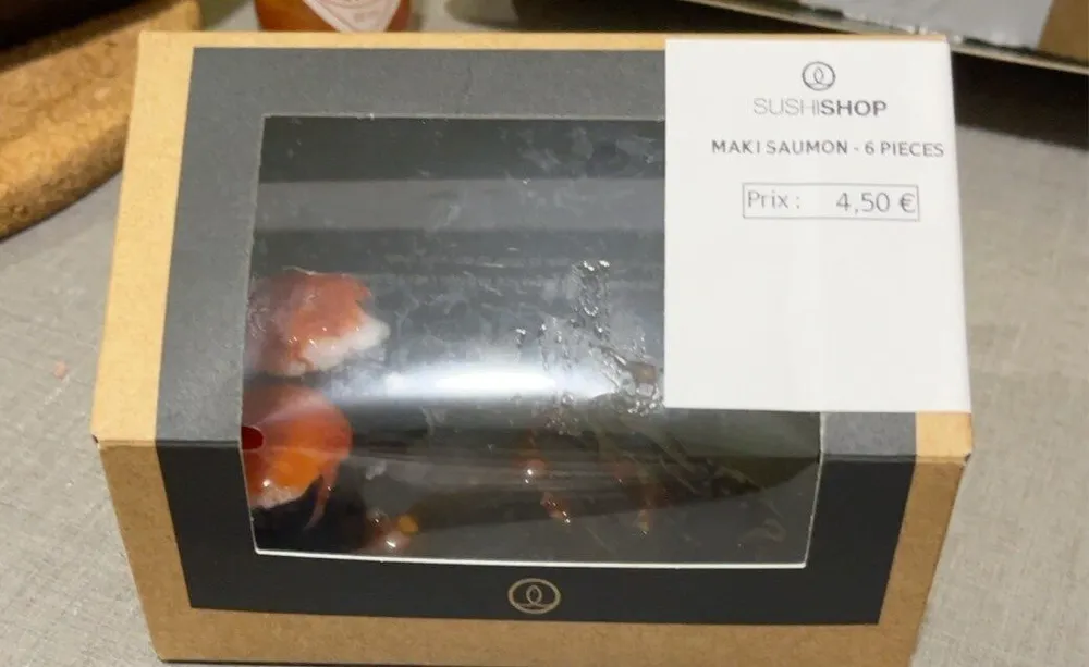Maki saumon 6 pièces