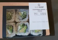 Californie veggie 6 pieces
